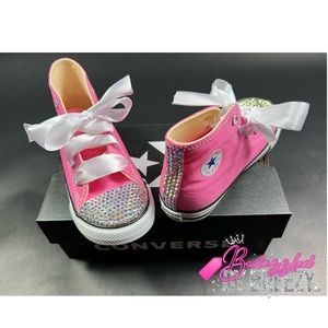 Kids Bedazzled Converse